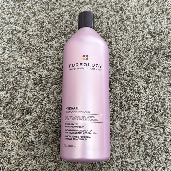 NWT Pureology Hydrate Shampoo Liter Bundle With Pump 33.8 oz. SEALED - Picture 9 of 12
